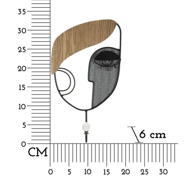 APP/Ubrania na ścianę PICASSO 16 6 33 cm MIN 2